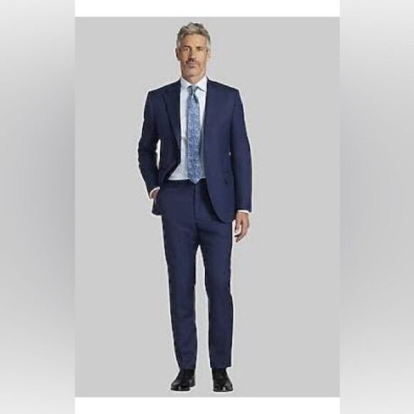 JoS A. BANKS Traveler 18/33 Preppy Button Down Traditional Fit Shirt - Picture 1 of 11